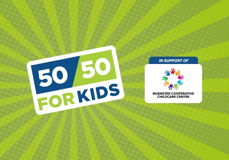 50/50 for Kids fundraiser raises $5,450 for Muenster Cooperative Child Care Center