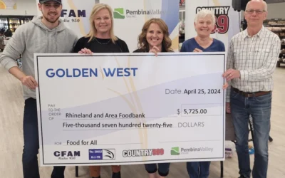 Food for All raises nearly $6,000 for Rhineland and Area Food Bank